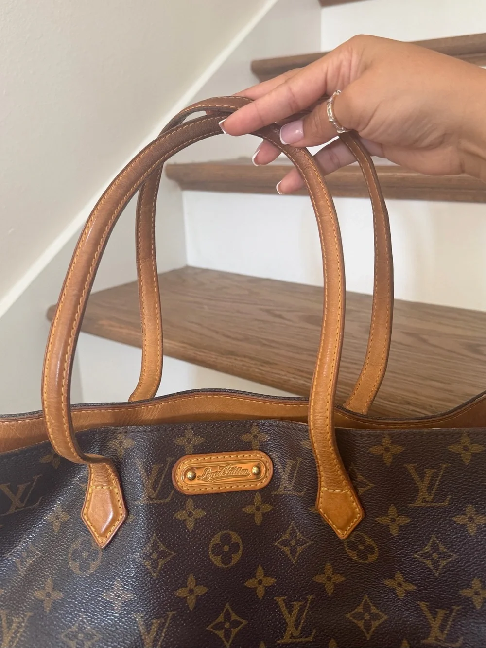 Louis Vuitton tote LV Monogram Tote Neverfull Shoulder bag travel bag work bag